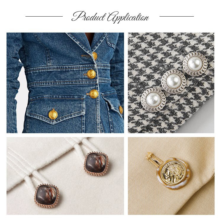 silver metal shank buttons