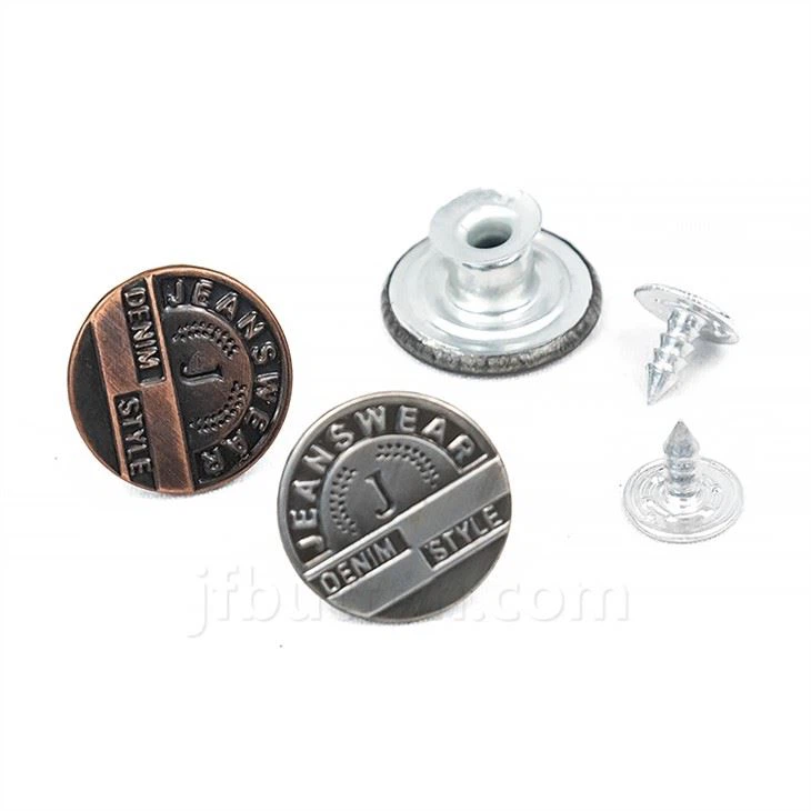 denim jean buttons