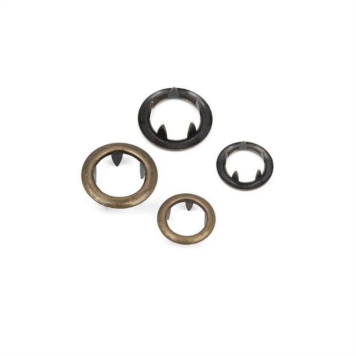 Metal Prong Ring Snap Fasteners