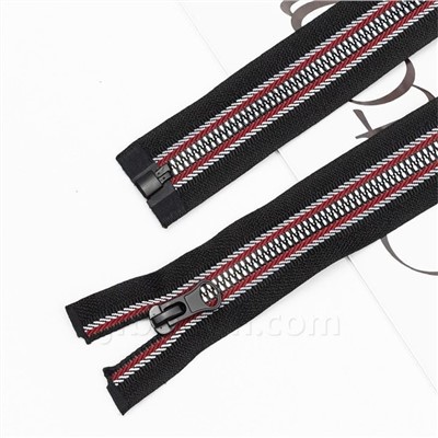 Zippers Cóta Plaisteacha Dualgas Trom