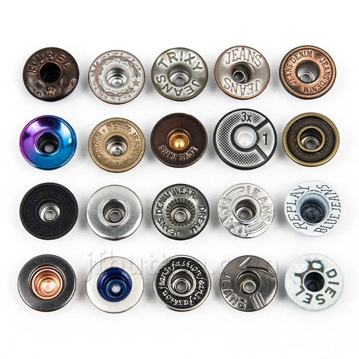 Denim Jacket Buttons