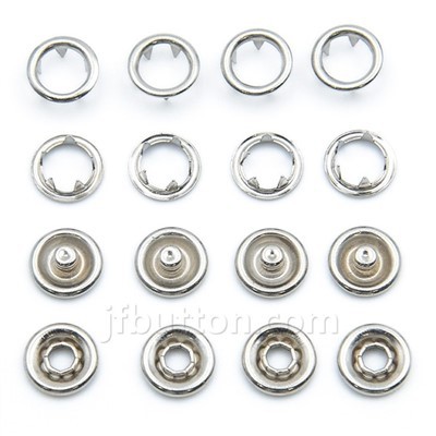 Dúntóirí Button Snap Copper Prong Miotal