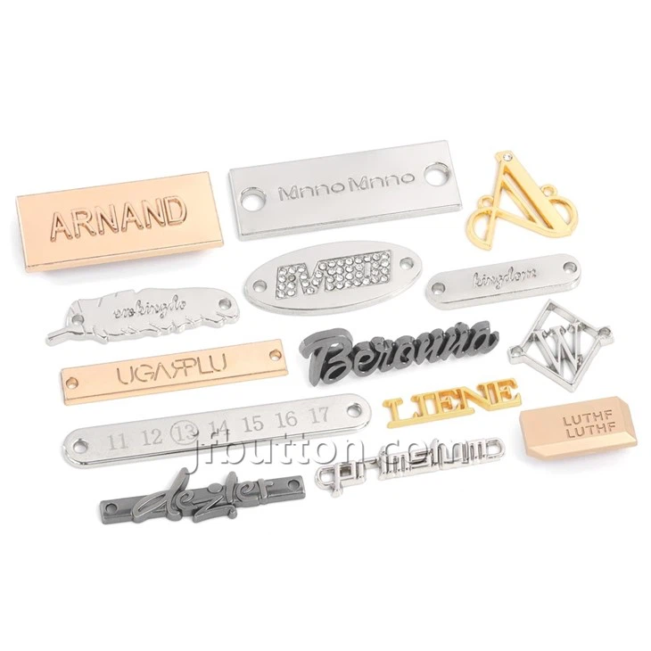 Handmade Metal Bag Labels