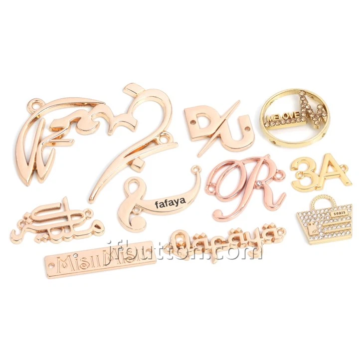 Handmade Metal Bag Labels