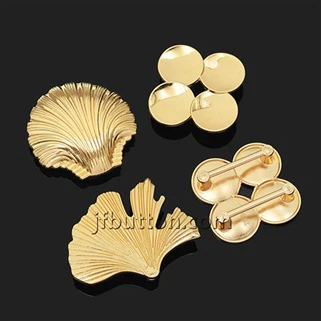 Clasp Miotail Éadaí Snámha Ginkgo Leaf
