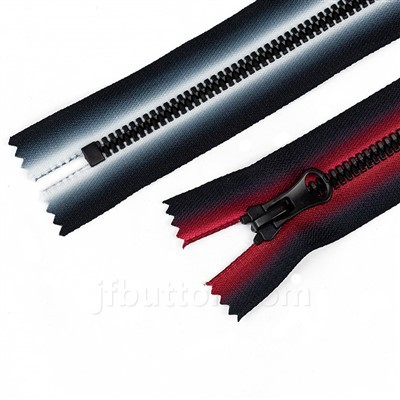 Zipper Plaisteach Dualgas Trom ag scaradh Zipper