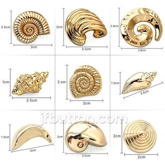 Miotal Conch Cruth Shank Button