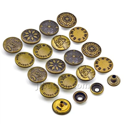 Snaps miotail le haghaidh éadaí