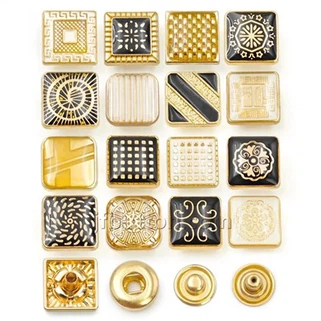 Cnaipí snap le haghaidh éadaí