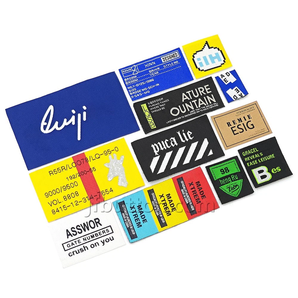 Satin Woven Labels Satin Woven Labels